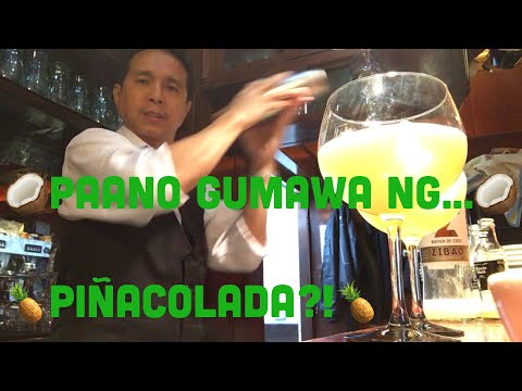 Video: Paano Gumawa Ng Isang Pina Colada Cocktail