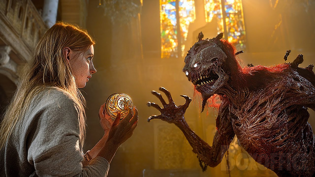 Она выпускает демонического Джинна, который сеет хаос среди ее друзей.🔥 фильм полный