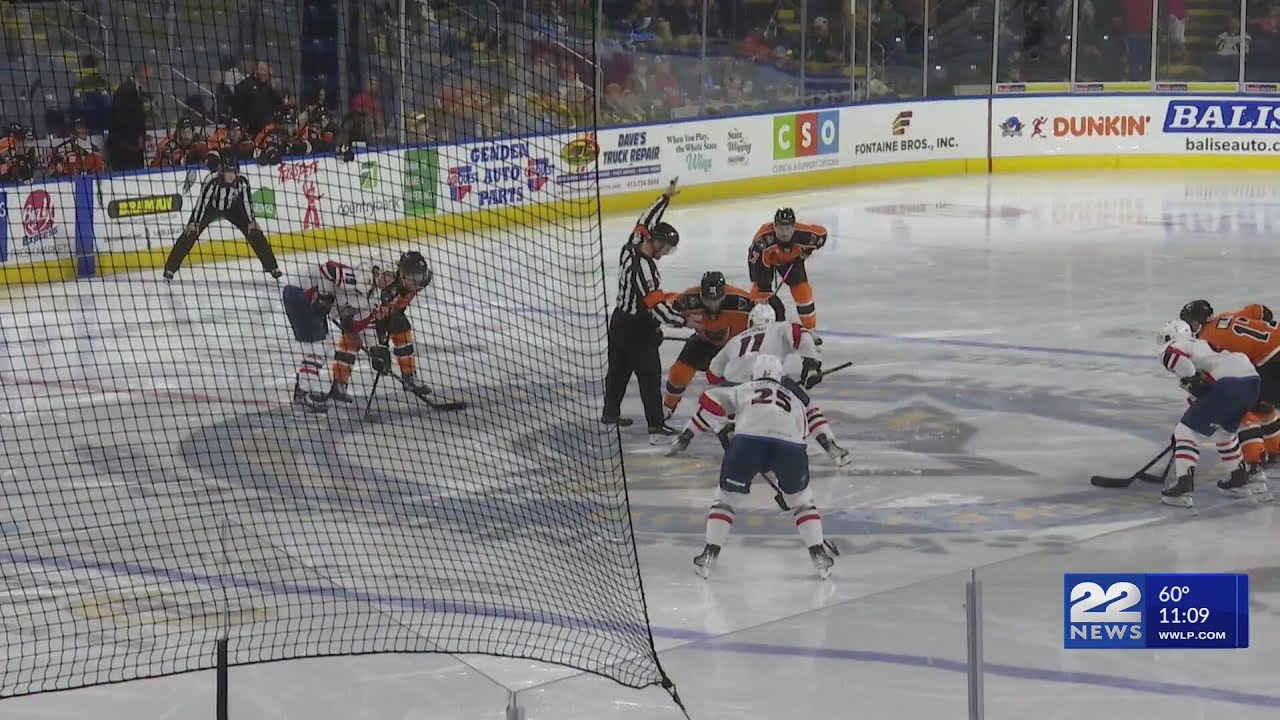 Fans stay dry at Springfield Thunderbirds third game of the season
