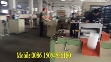 Fully automatic pe foam net production line