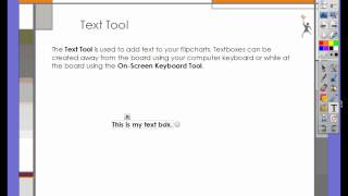 ActivInspire - Text Tool