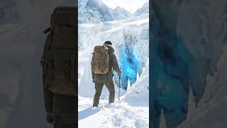 I Found a Hidden Ice Cave in the Frozen Wilderness | Day 5 #Glacier #WinterAdventure #FrozenWod