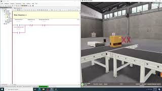 EasyPLC Machine Simulator Demo - 01 Easy Transfer Line