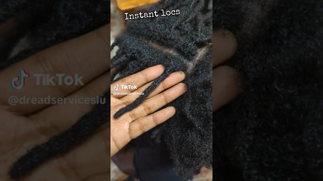 Instant Locs / crochet locs 