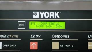 York 100 Ton AirCooled YLAA Chiller SKU# 2539