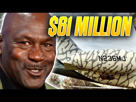 Video: Michael Jordan's Private Jet ir Ziloņu drukas krāsošanas darbs