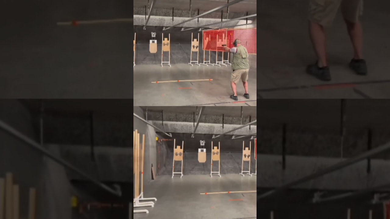 IDPA Moving Target Training with X1 Plus