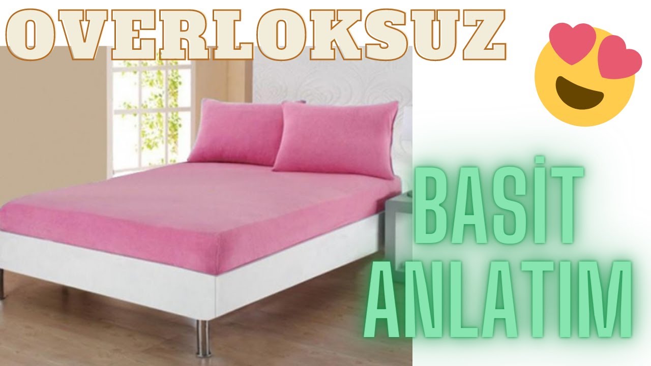 Lastikli Carsaf Dikimi Tek Kisilik Lastikli Carsaf Cift Kisilik Lastikli Carsaf Carsaf Youtube