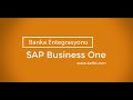 Be1 sap business one  banka entegrasyonu