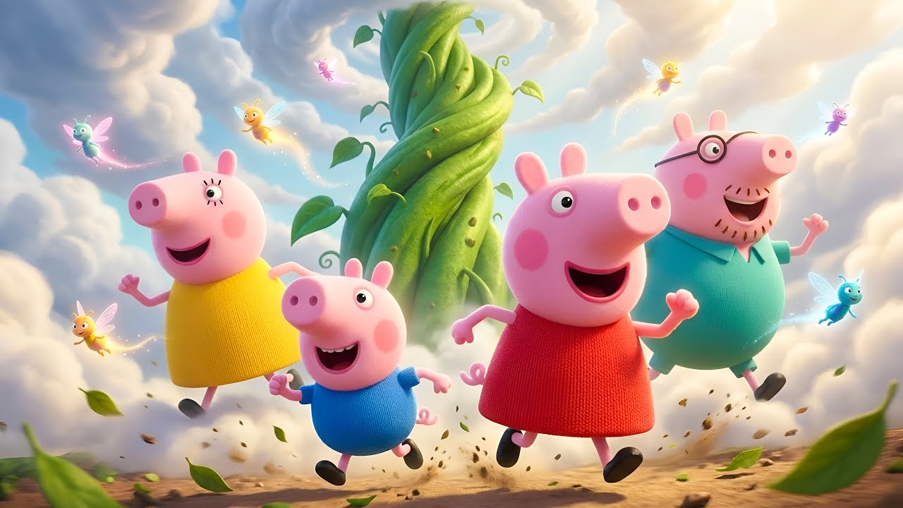 OH NO! HOW Did Peppa Enter the Fairy Beanstalk World?! | PEPPA ANIMATION 3D