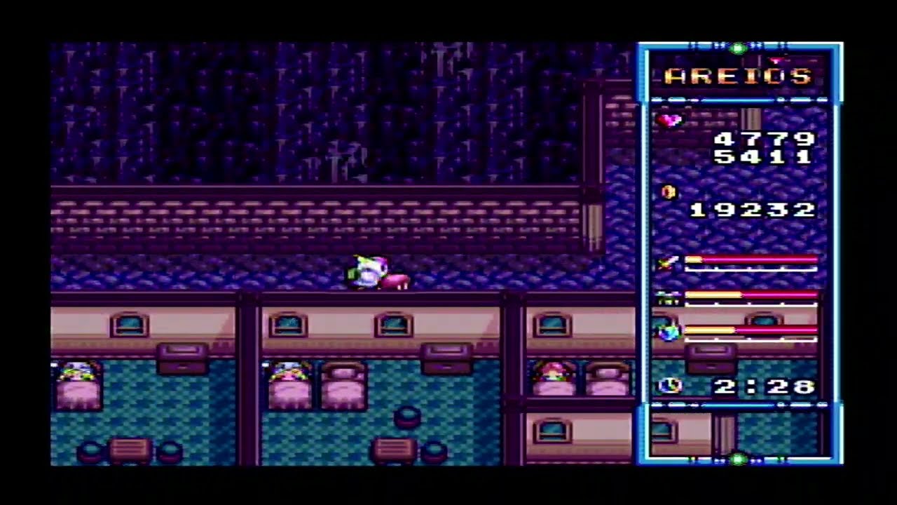 伝説（ルーツ）を求めて　その２　風の伝説ザナドウ　第５０回 　聖女に会うため神殿を目指すが行き倒れのシスター見つけて教会へ.....