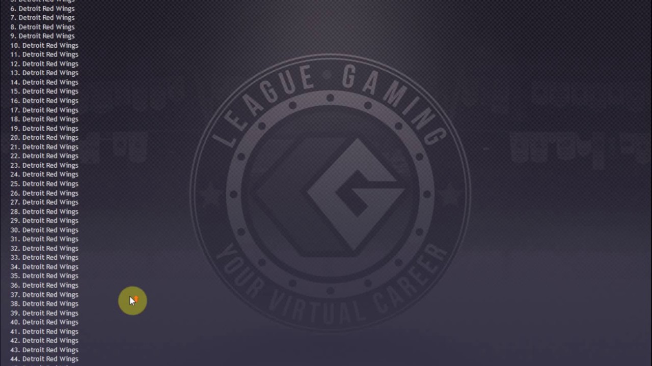 LGHL PSN Season 4 Draft Lottery