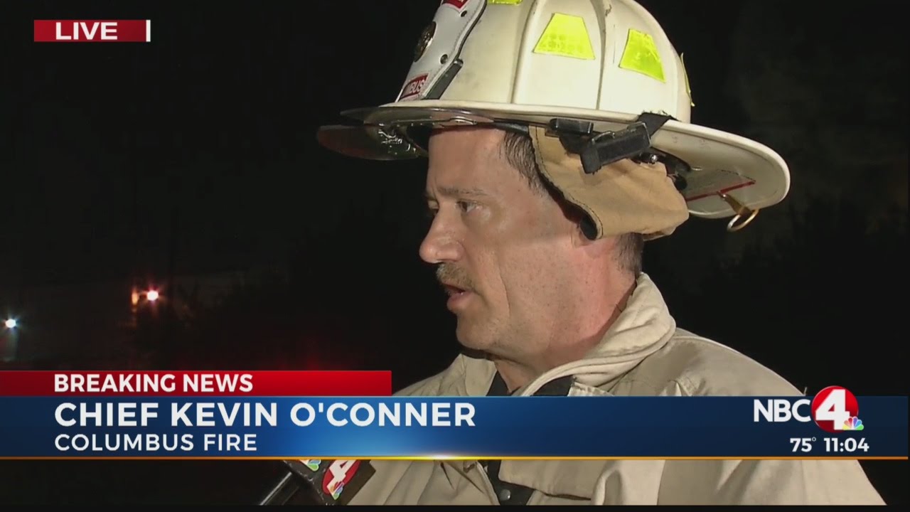 Two-alarm fire at warehouse