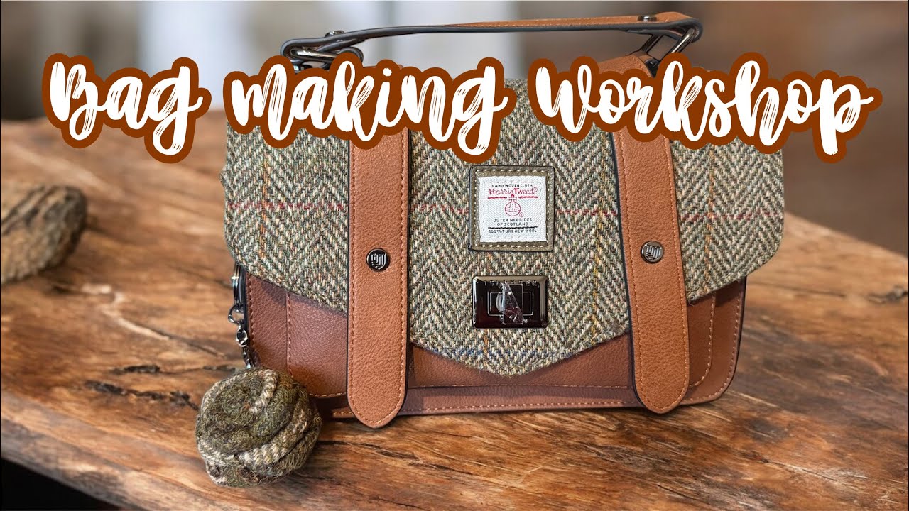 Мастер-класс по изготовлению сумок из твида «Харрис» 🪡