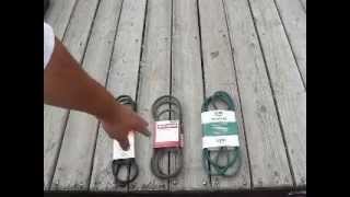 Craftsman 42' Riding Mower Deck belt review. Craftsman 42' Riding Mower Deck belt review.