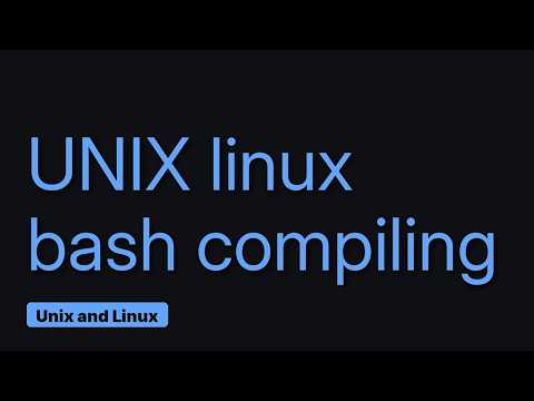 Unix & Linux: compiling bash 4.2 with patches (2 Solutions!!)