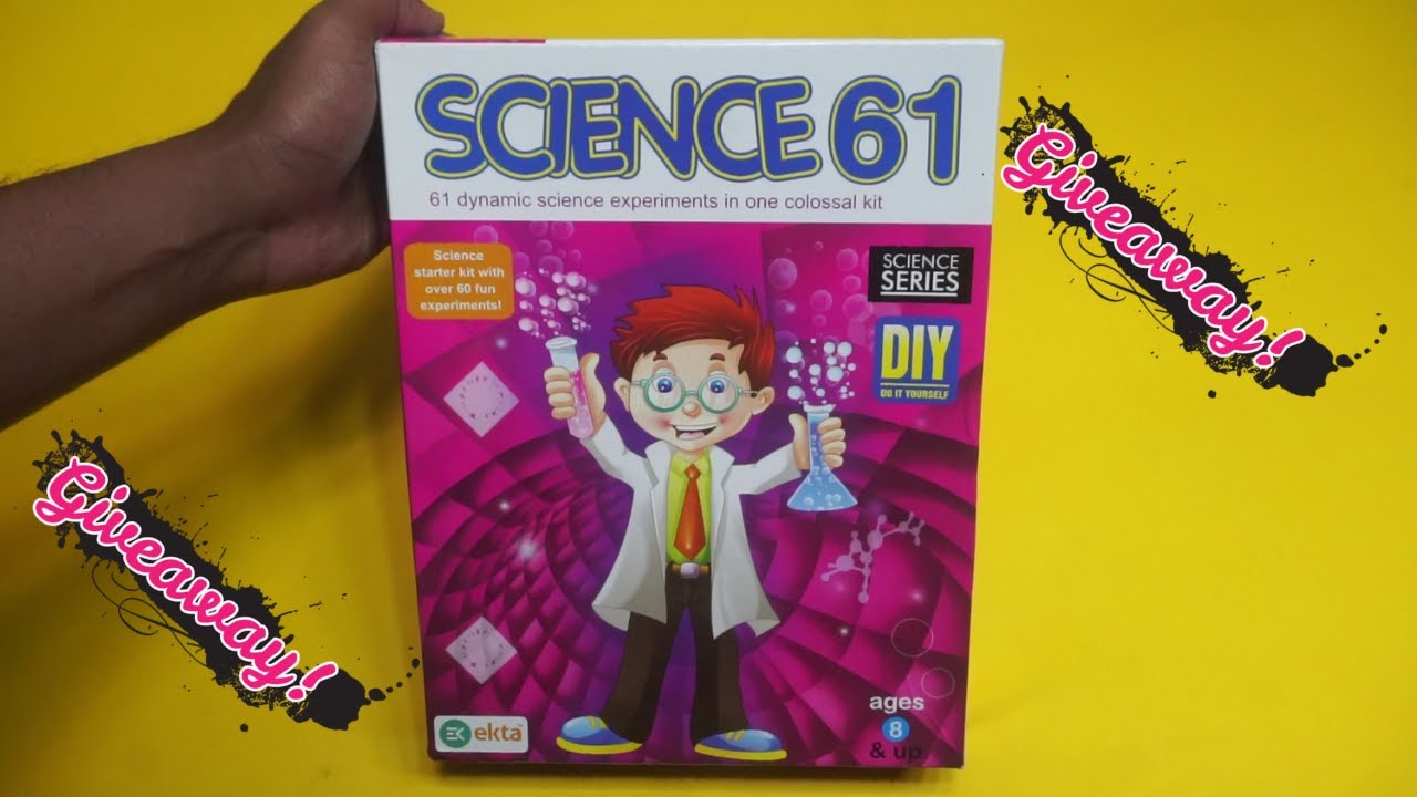 Science 61 Dynamic Science Experiments Kit - YouTube