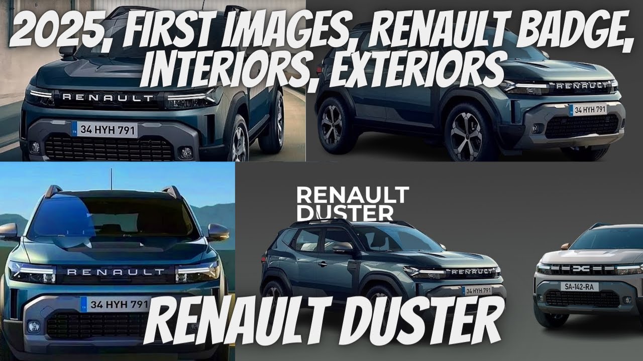 Renault Duster: 2025, First Images, Renault Badge, Interiors, Exteriors