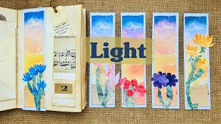 Collage Paper Flowers - Day 2 Advent Art Journal Challenge Prompt