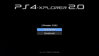 PS4 12.50 & 12.52 Jailbreak - PS4 Explorer & Easy PKG Extractor