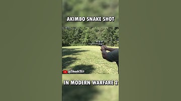 AKIMBO SNAKE SHOT IN MW2