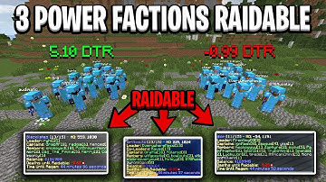 Making 3 POWER FACTIONS RAIDABLE at Citadel *1 HOUR SPECIAL* | Minecraft HCF