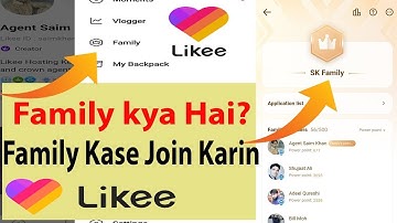 What Is Likee Family | How To Join Likee Family in Likee App | Likee Official |