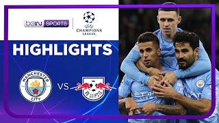 Manchester City 63 Rb Leipzig  Chdanions League 2122 Extended Match Highlights
