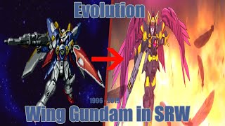 Evolution of Wing Gundam on SRW | Shin SRW - SRW DD(1996 - 2019)