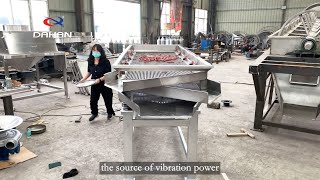 What is a linear vibrating screen
