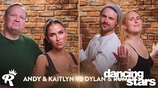 Andy Richter Kaitlyn Bristowe Vs Dylan Efron Rumer Willis Viennese Waltz Relay Rehearsal