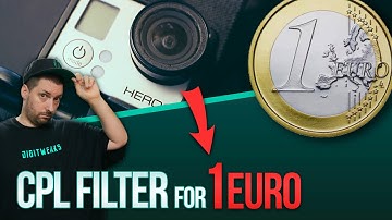 I made a cheap DIY Polarizing filter for GoPro Hero3