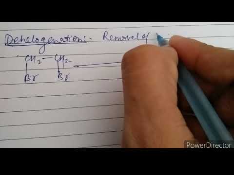 Dehelogenation Reaction 1,2dibromoethane to Ethene Conversion Class12th #Shorts - youtube