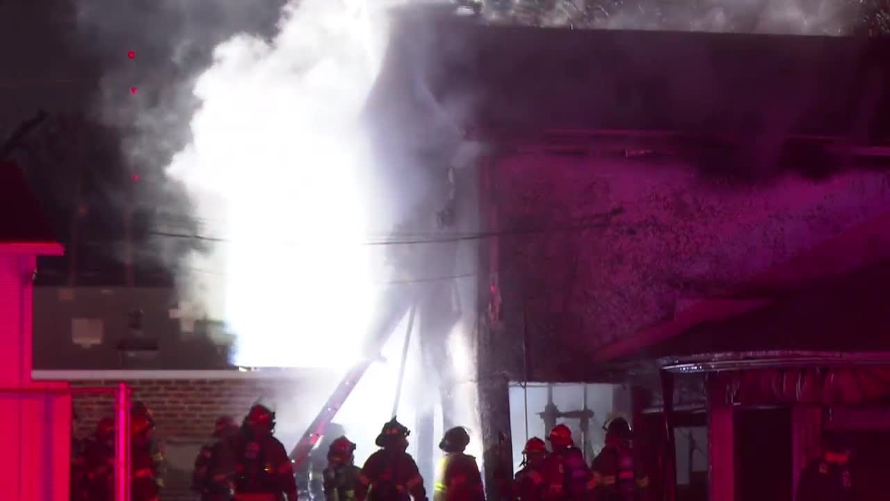 Scene video: Firefighters called to building fire North Omaha - YouTube