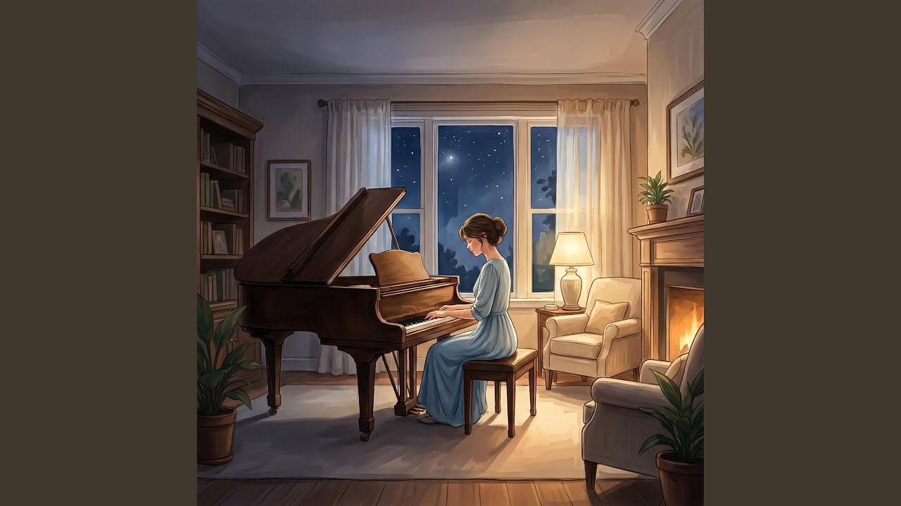Night Piano Music Deep Focus for Studying, Reading & Calm Productivity (1hour)