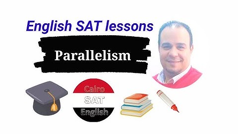 3 minute SAT Lessons | English | Writing | Parallelism | Part 1