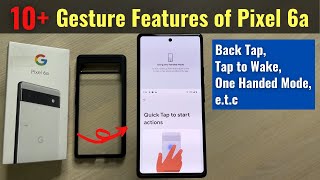 Google Pixel 6a all Gesture Features in Hindi