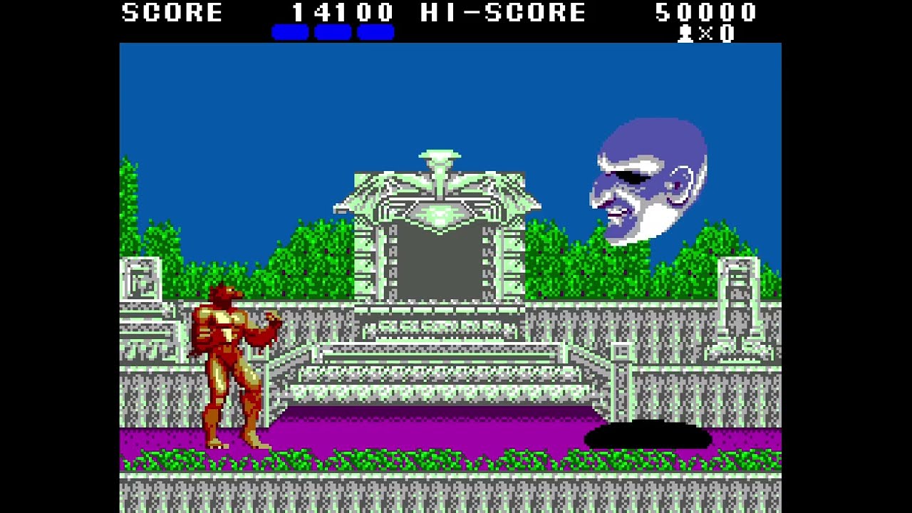 Os Piores Gameplays do Mundo - Altered Beast - Master System 