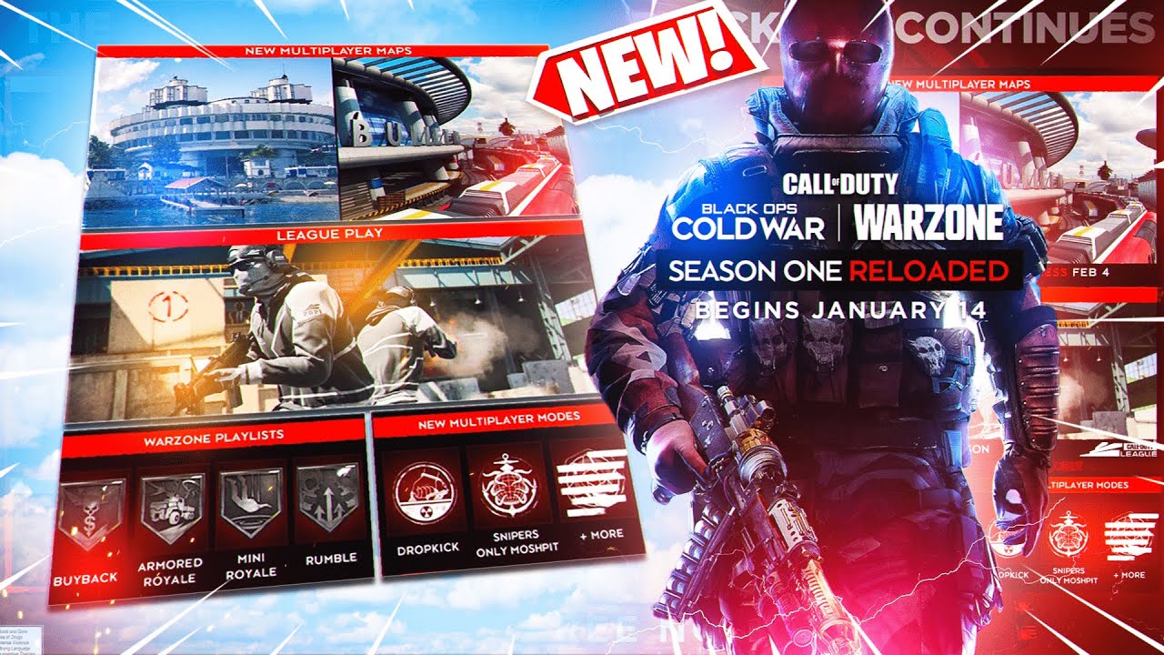 NEW SEASON 1 RELOADED UPDATE in COLD WAR (MID-SEASON UPDATE COLD WAR) EVERYTHING YOU NEED TO KNOW!