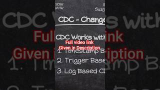 CDC Explained in Hindi | Change Data Capture in SQL | ETL vs CDC