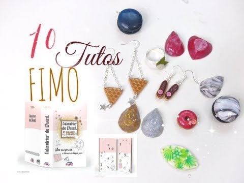 Calendrier De L Avent Fimo 2023 10 Tutos Fimo : Calendrier De L'avent Fimo \\ - Youtube
