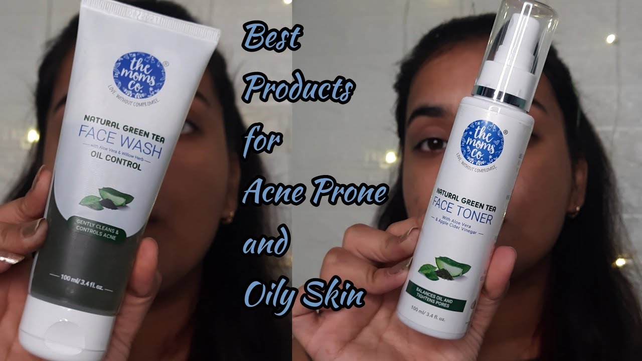 The Moms Co. Face Wash and Toner Review Best Skincare for AcneProne