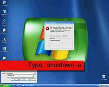 How To Unprank People - Shutting Down There Computer