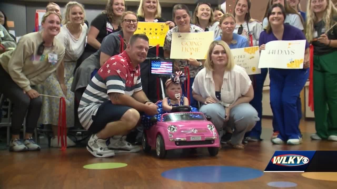 1-year-old returns home after receiving heart transplant at Norton Children's Hospital