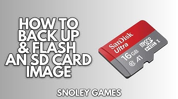 How to Backup and Flash an SD Card Image Using Win32 Disk Imager