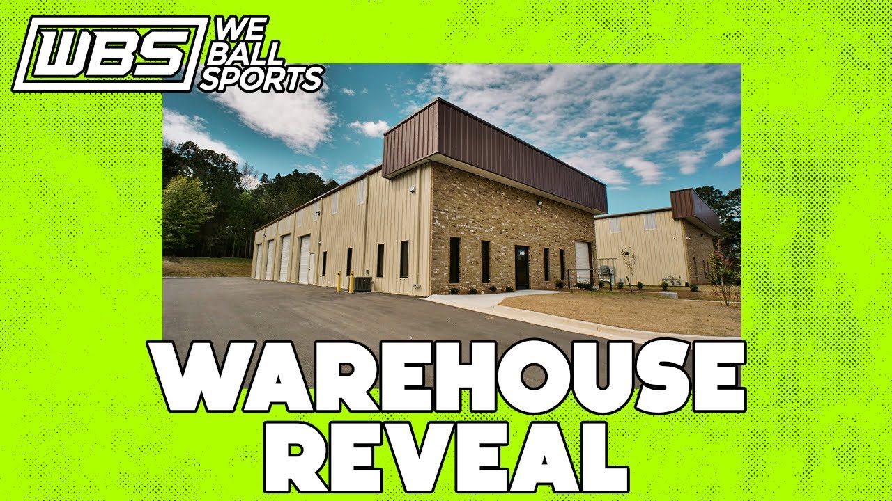 WE BALL SPORTS NEW 6000 SQFT WAREHOUSE REVEAL!