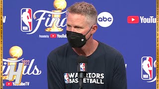 Steve Kerr Full Interview - Game 2 Preview | 2022 NBA Finals Media Availability