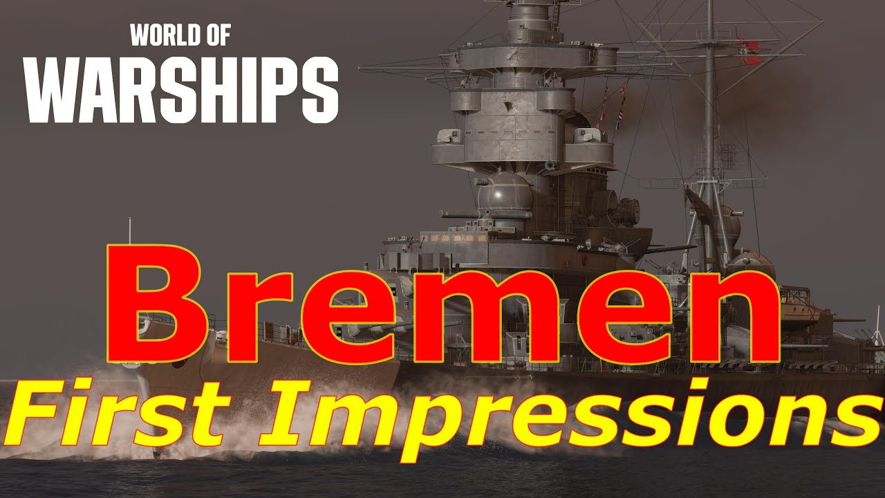 World of Warships- Бремен. Первые впечатления: гораздо лучше, чем Гавайи?