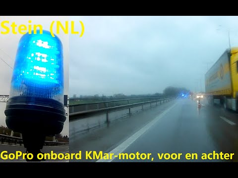 [Stein] Spectaculaire GoPro beelden vanaf een KMar-motor, voor en achter!