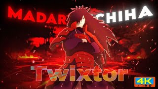Madara Uchiha Twixtor Clips For Editing - (Naruto) | 4k clips 